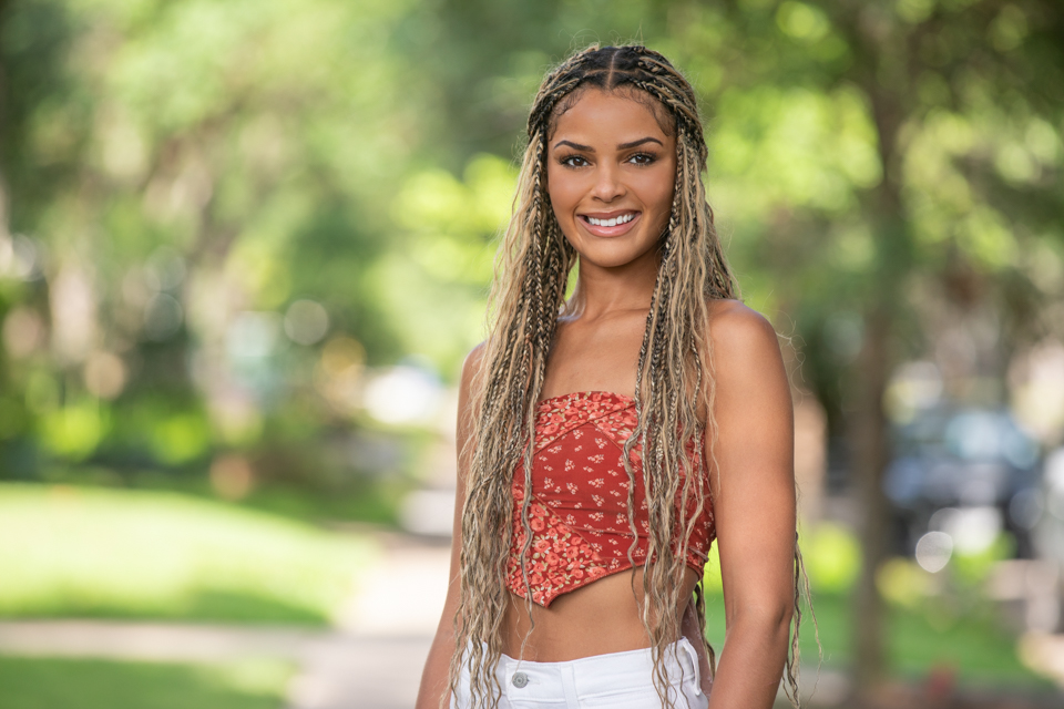 Personal branding headshot for a Houston creative