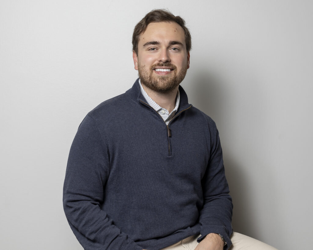 Professional headshot of a man who hates being photographed