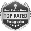 Real Estate Bees Top Rated Photographer Award Badge Pixel Studio Productions