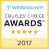 WeddingWire Couples Choice Award 2017 Badge