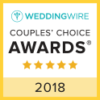 WeddingWire Couples Choice Award 2018 Badge