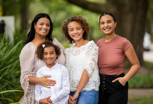 Professional Family Portrait Session Houston